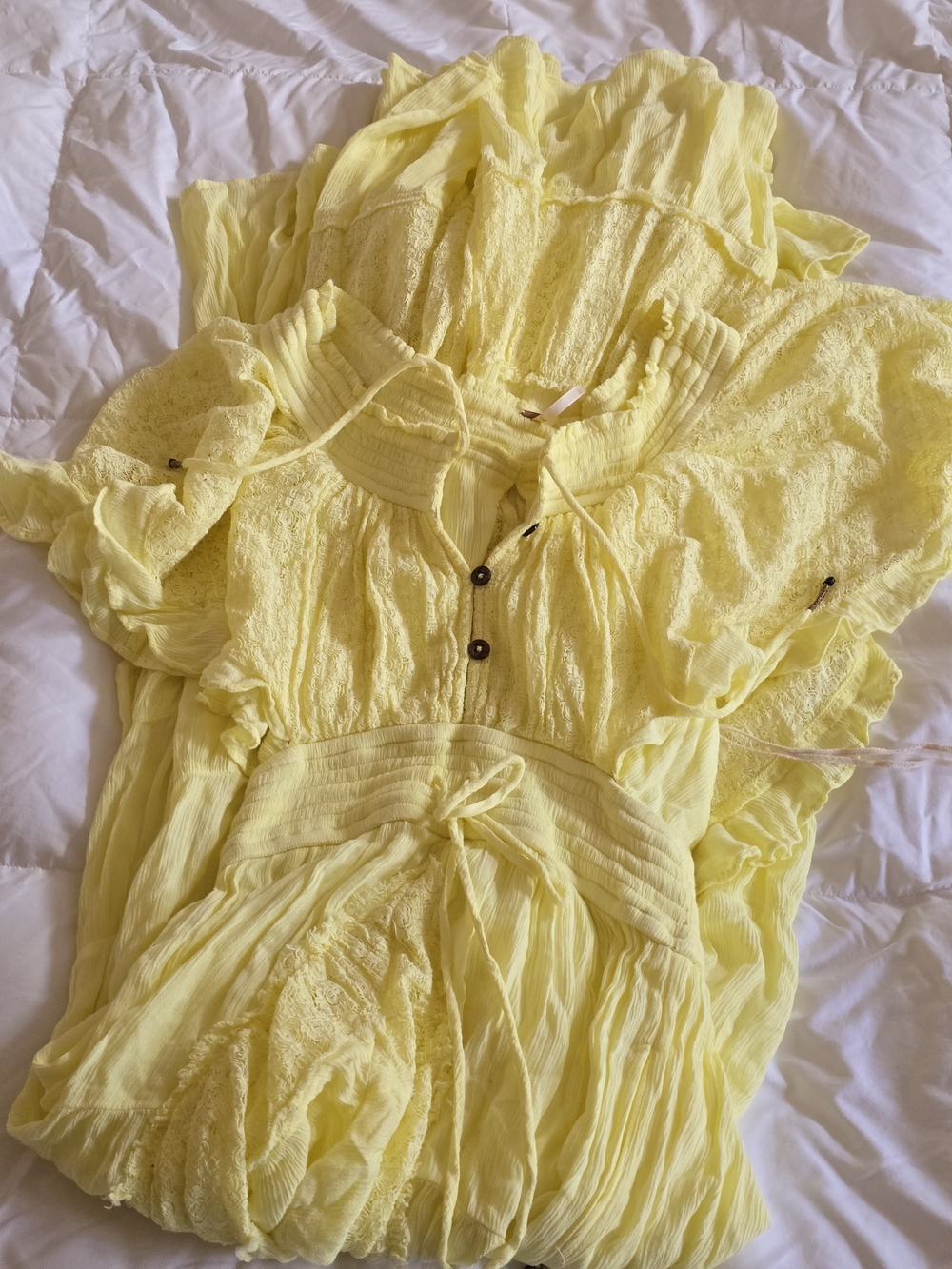 Free People Dancing On Air Maxi Dress In Summer Citrus